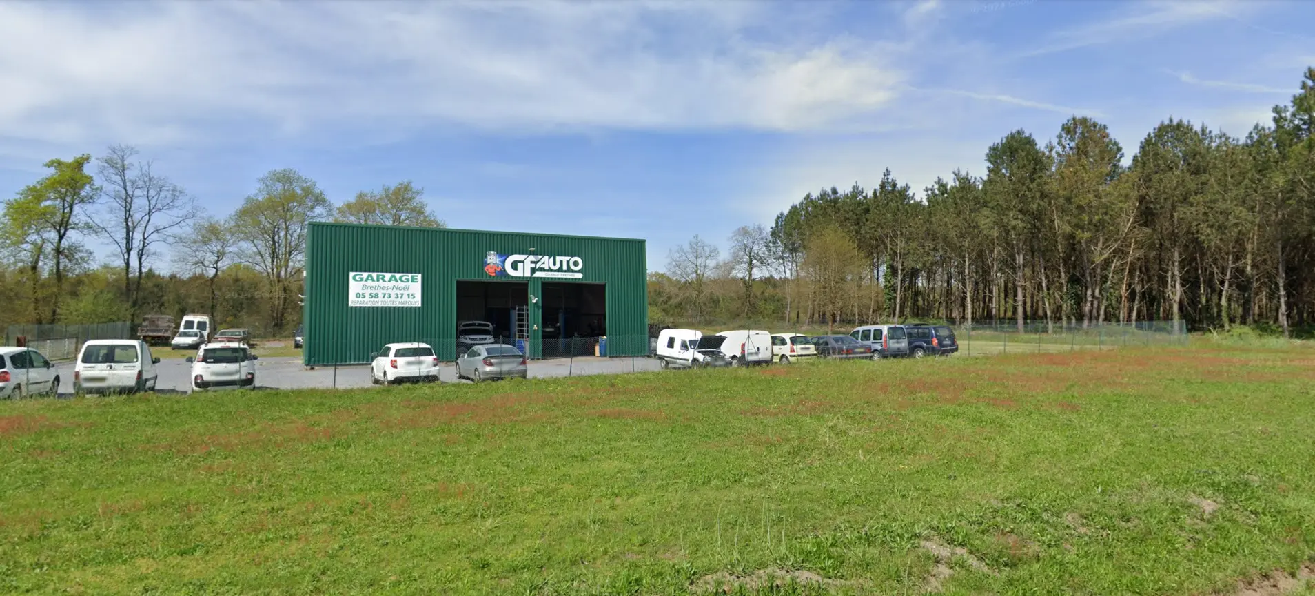 Création du site vitrine - Garage Charlier