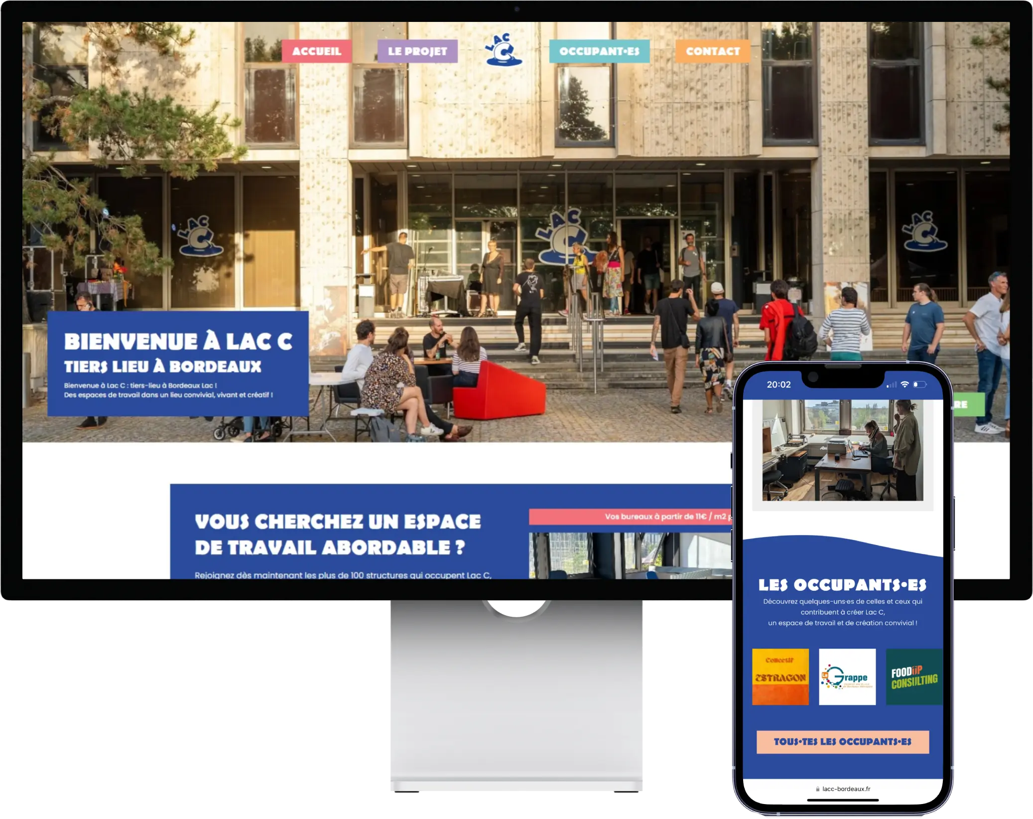 Création du site internet